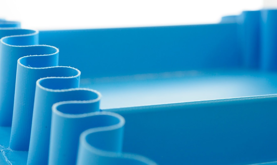 搬送ベルト、特殊桟加工、現場エンドレス